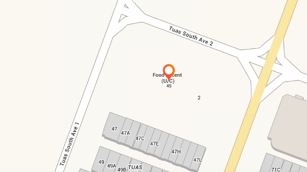 Food Ascent Location